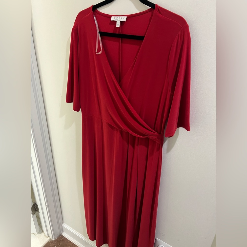 Red dress